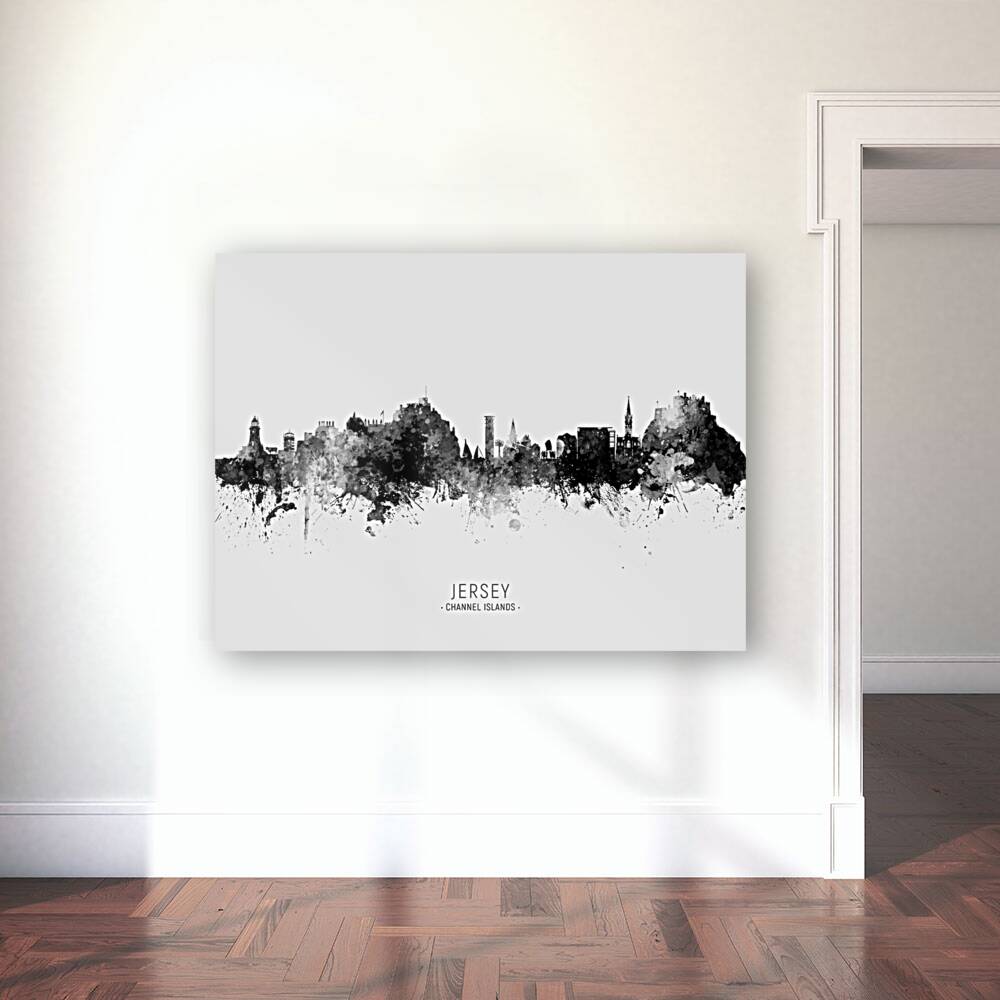 Jersey Channel Islands Skyline Reproduction