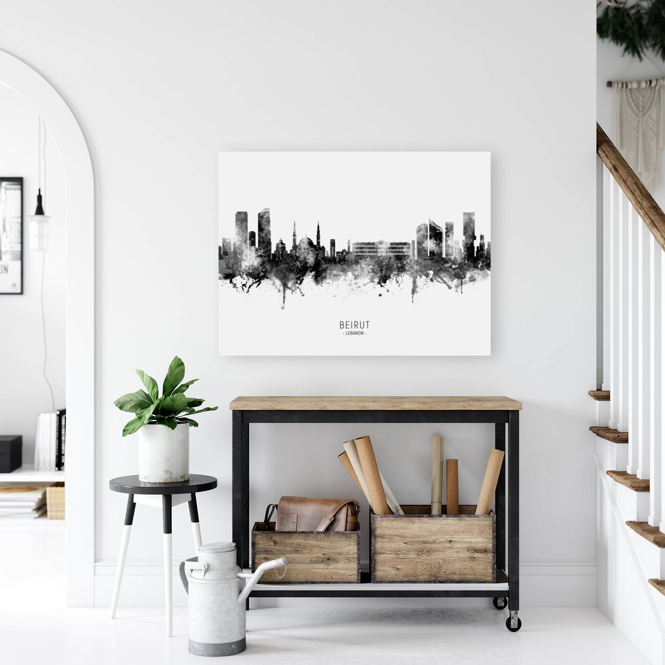 Beirut Lebanon Skyline Reproduction