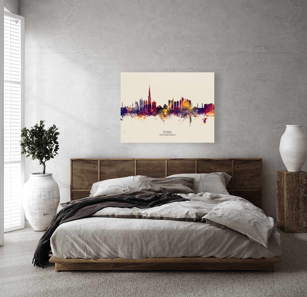 Dubai Skyline Reproduction