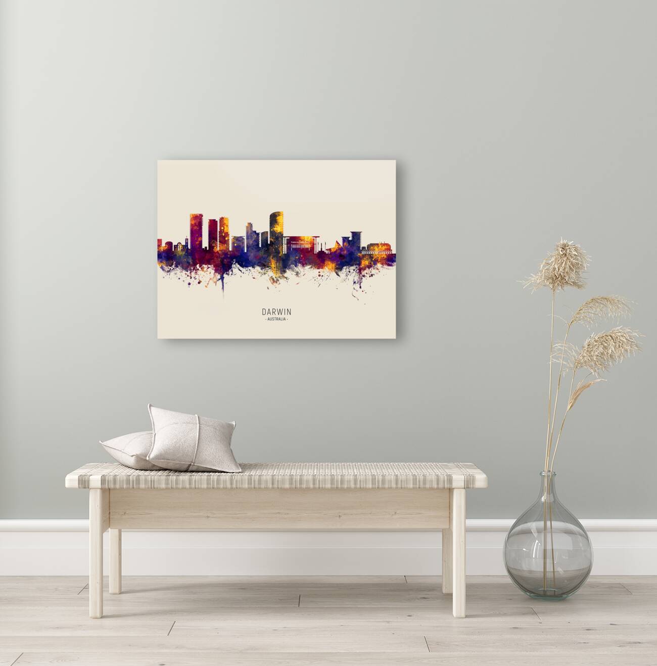 Darwin Australia Skyline Reproduction