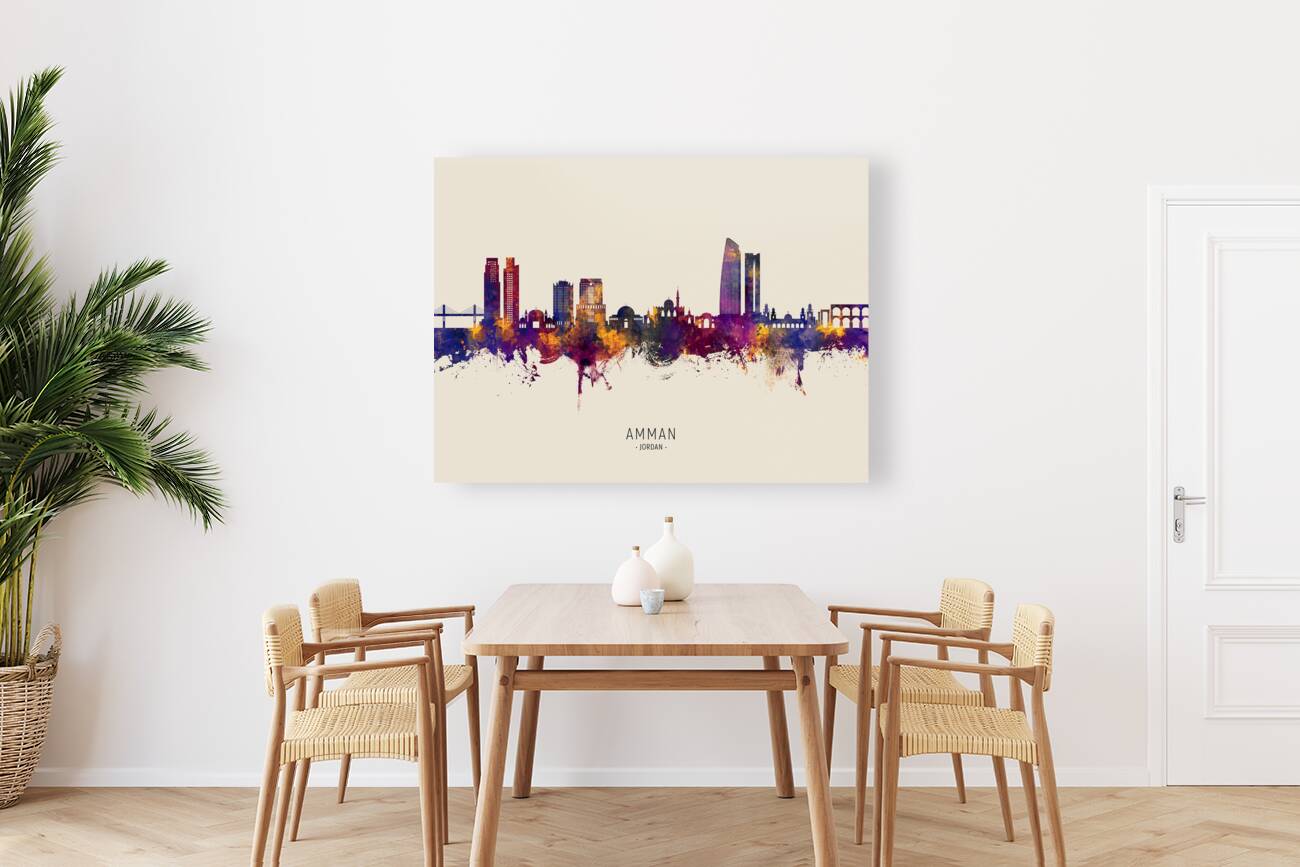Amman Skyline Reproduction