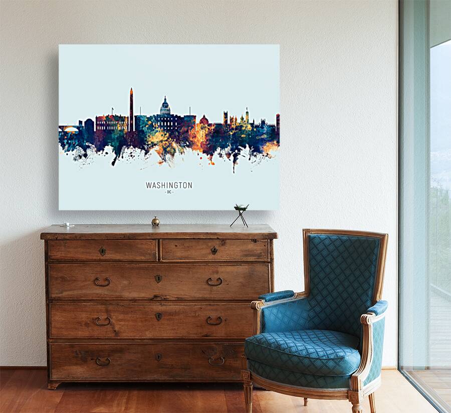 Washington DC Skyline Reproduction