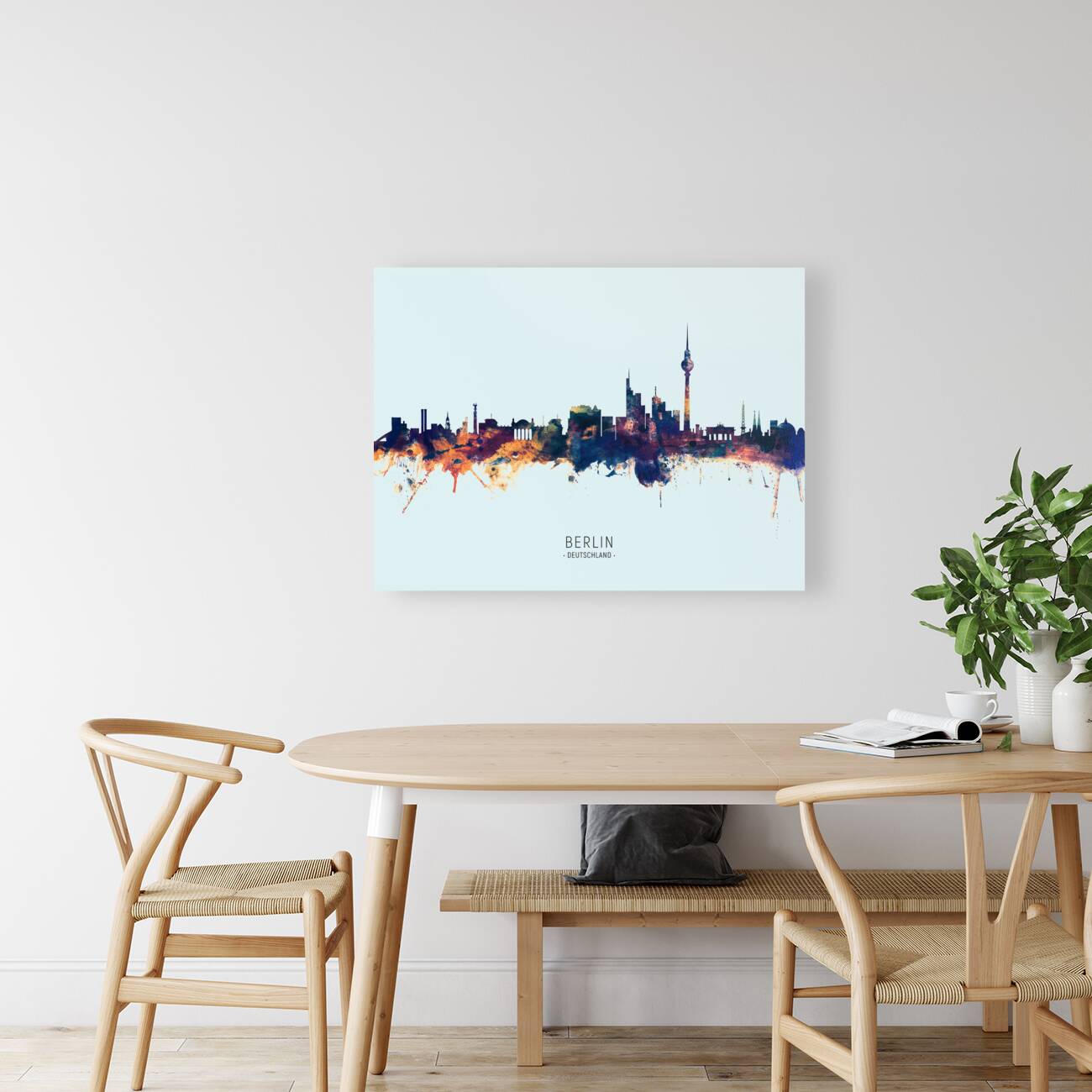 Berlin Germany Skyline Reproduction