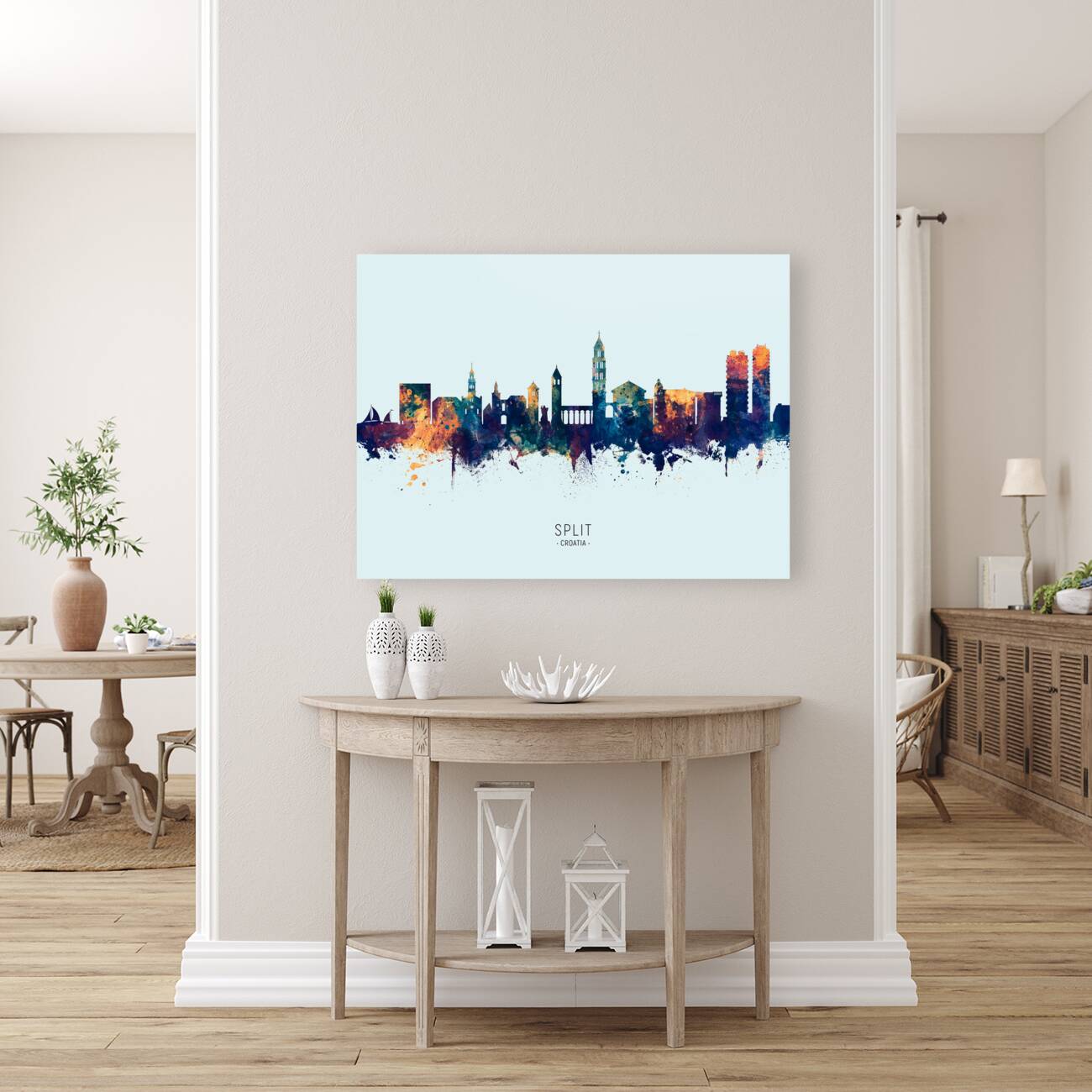 Split Croatia Skyline Reproduction
