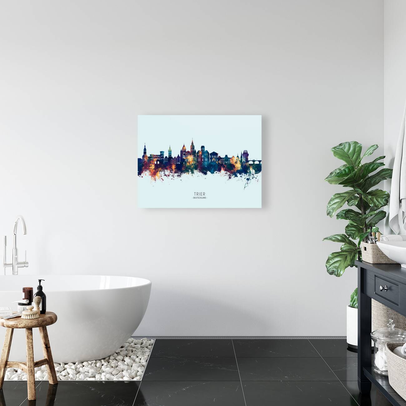 Trier Germany Skyline Reproduction