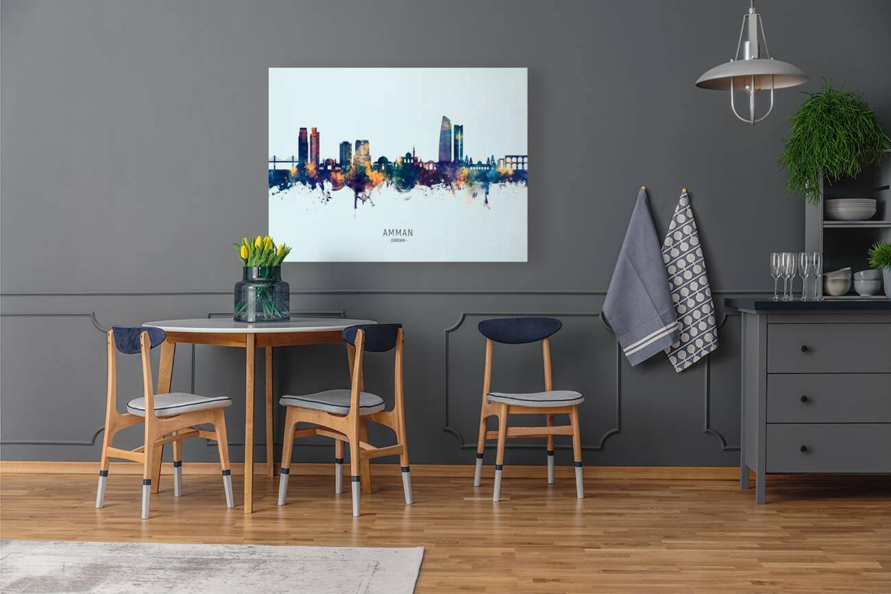 Amman Skyline Reproduction