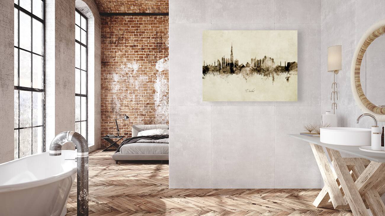 Dubai Skyline Reproduction