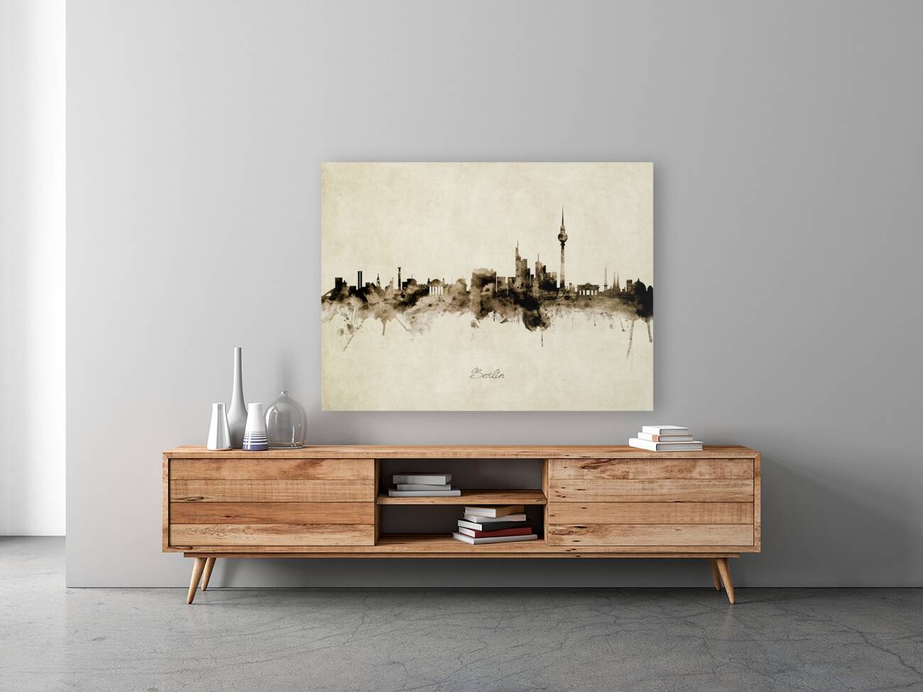 Berlin Germany Skyline Reproduction