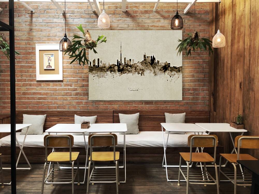 Toronto Canada Skyline Reproduction
