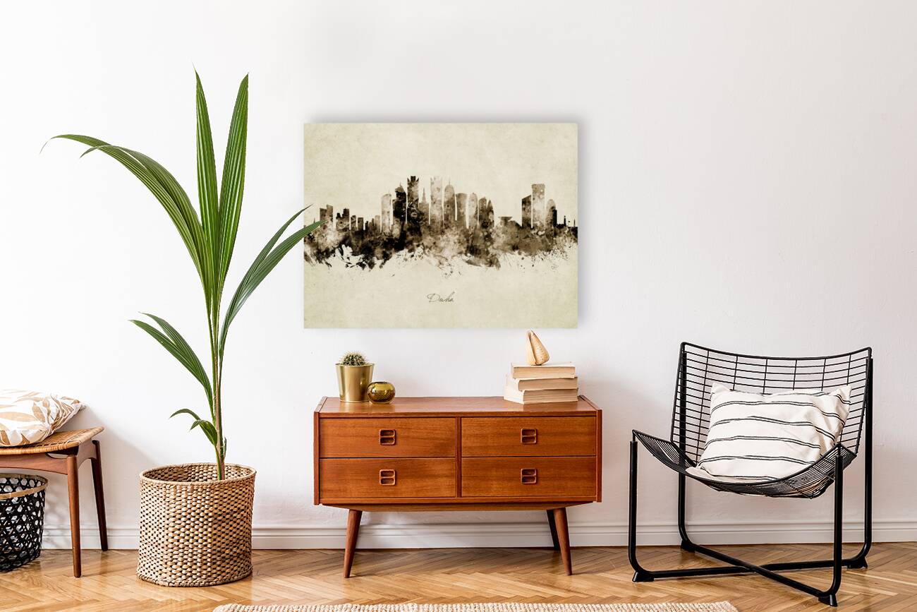 Doha Qatar Skyline Reproduction