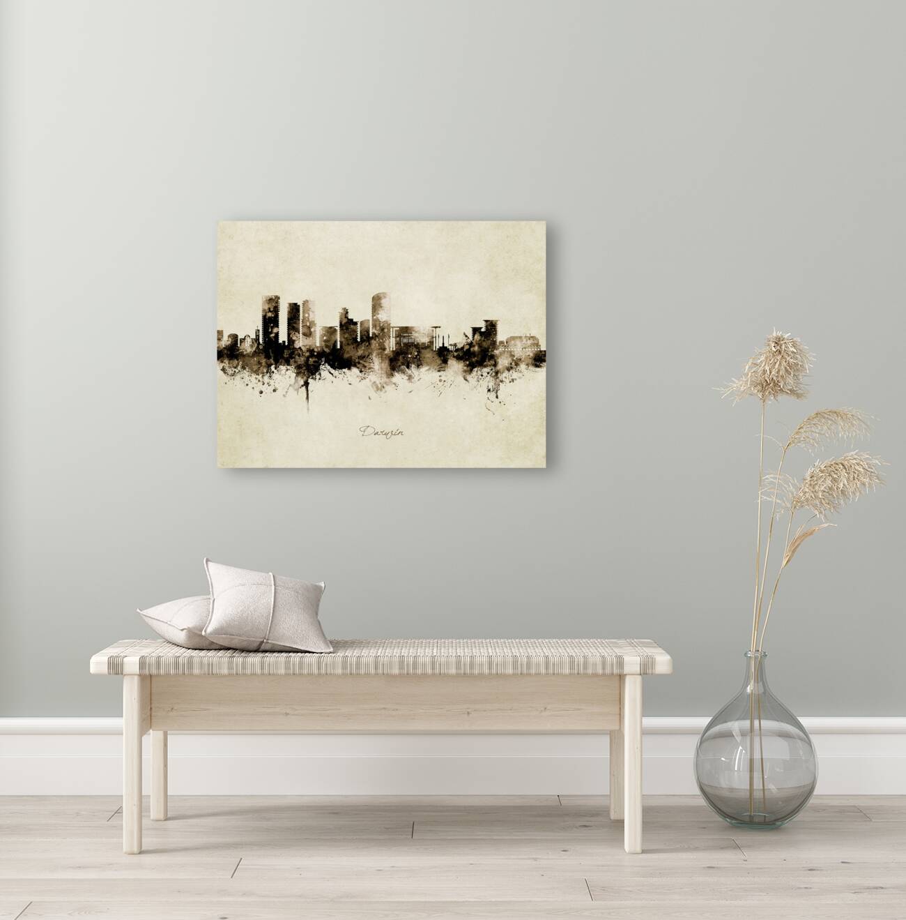 Darwin Australia Skyline Reproduction