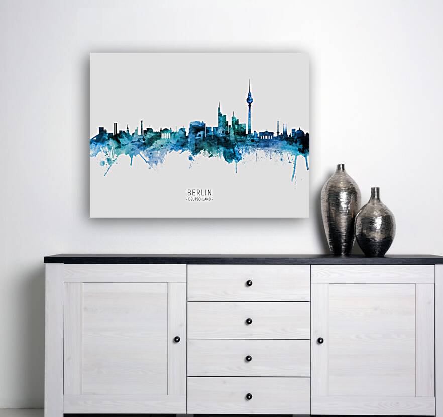Berlin Germany Skyline Reproduction