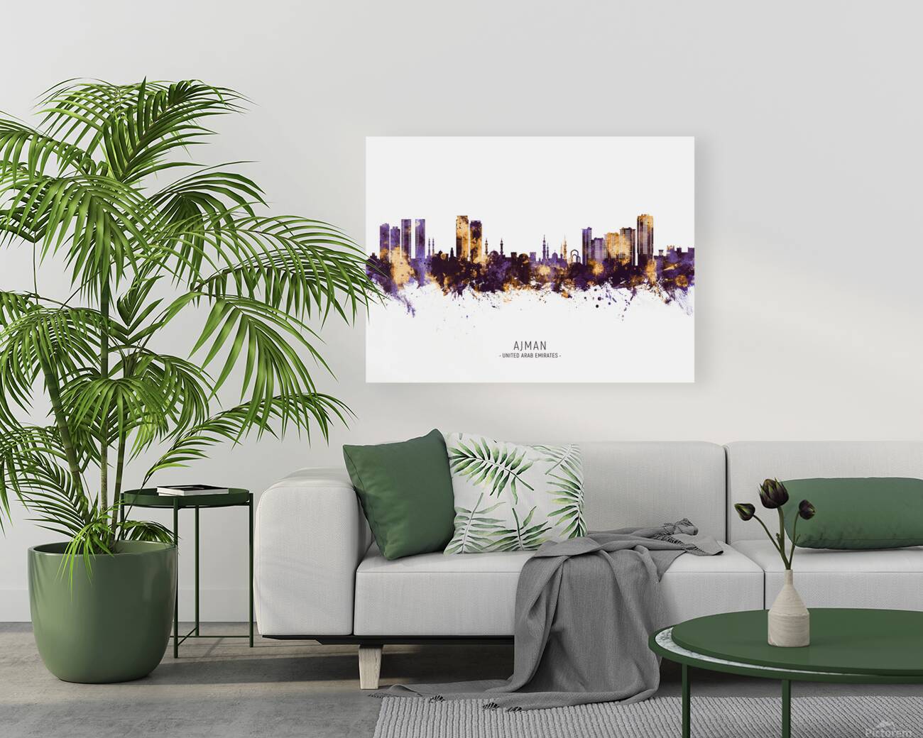 Ajman Skyline Reproduction