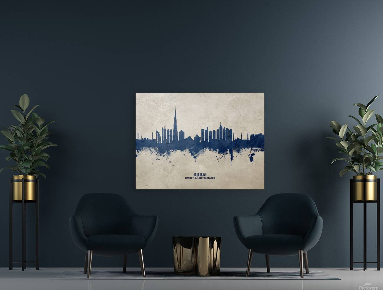 Dubai Skyline Reproduction