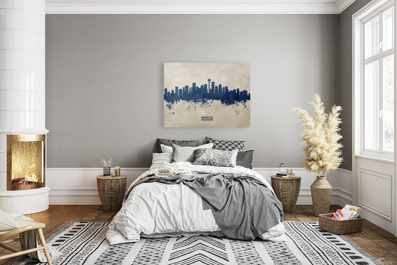 Seattle Washington Skyline Reproduction