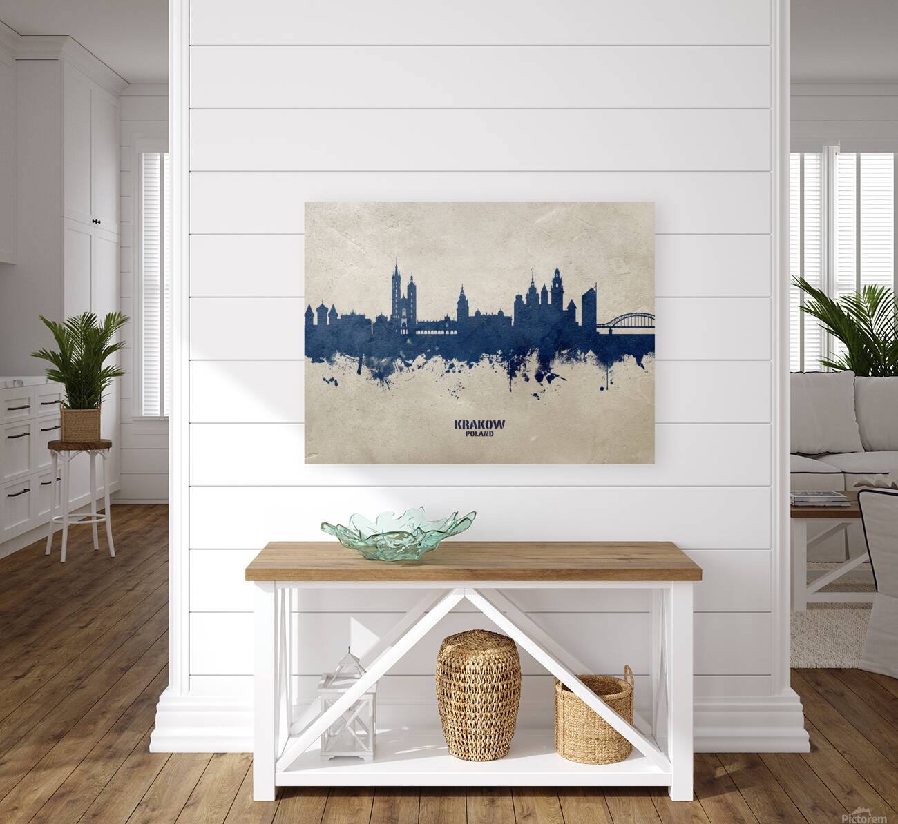 Krakow Poland Skyline Reproduction