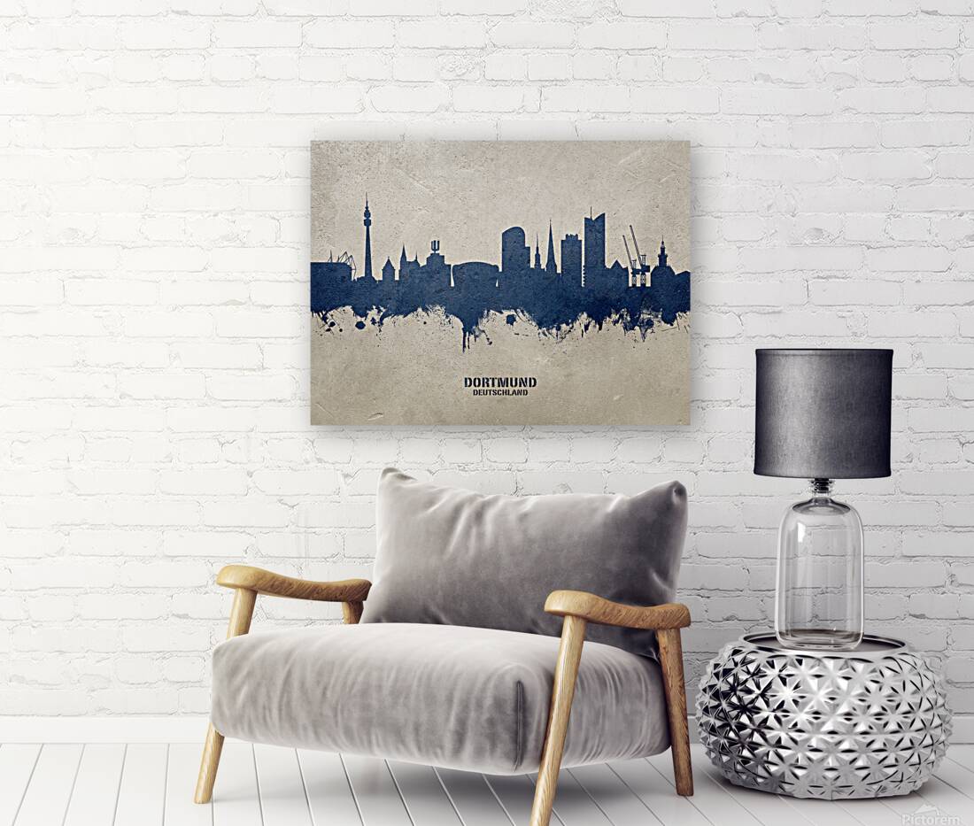 Dortmund Germany Skyline Reproduction