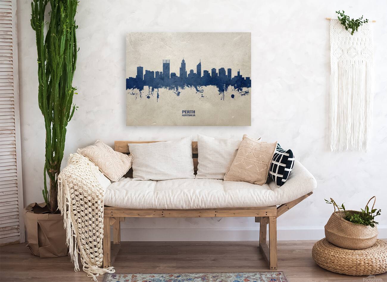 Perth Australia Skyline Reproduction