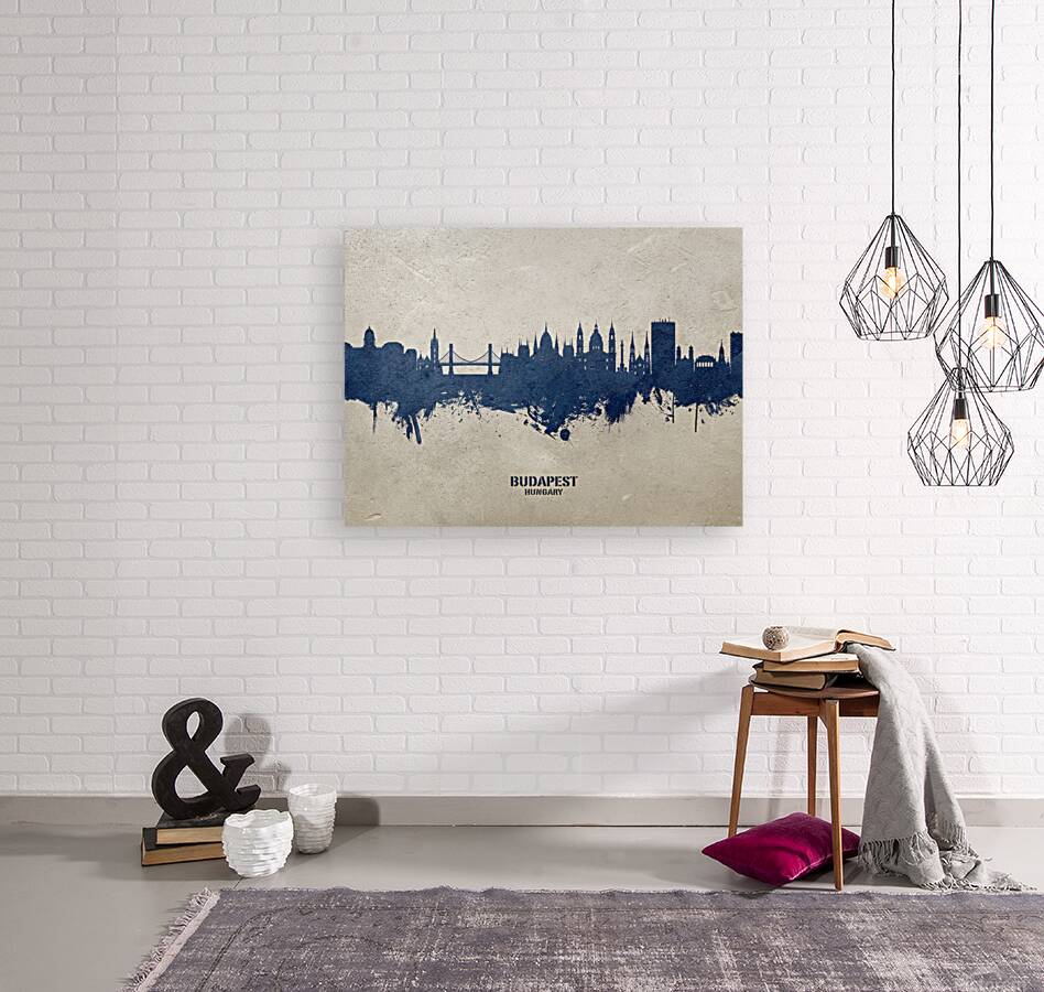 Budapest Hungary Skyline Reproduction