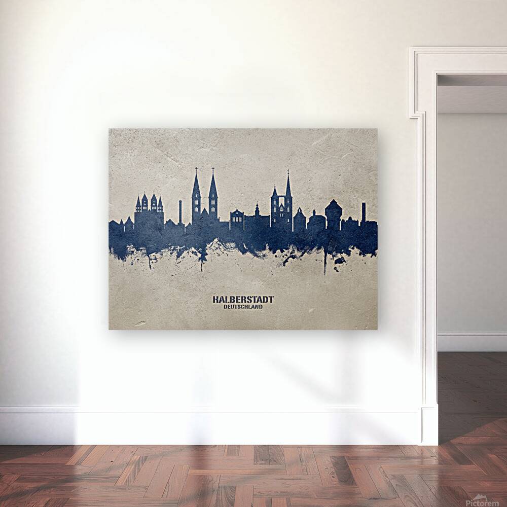 Halberstadt Germany Skyline Reproduction