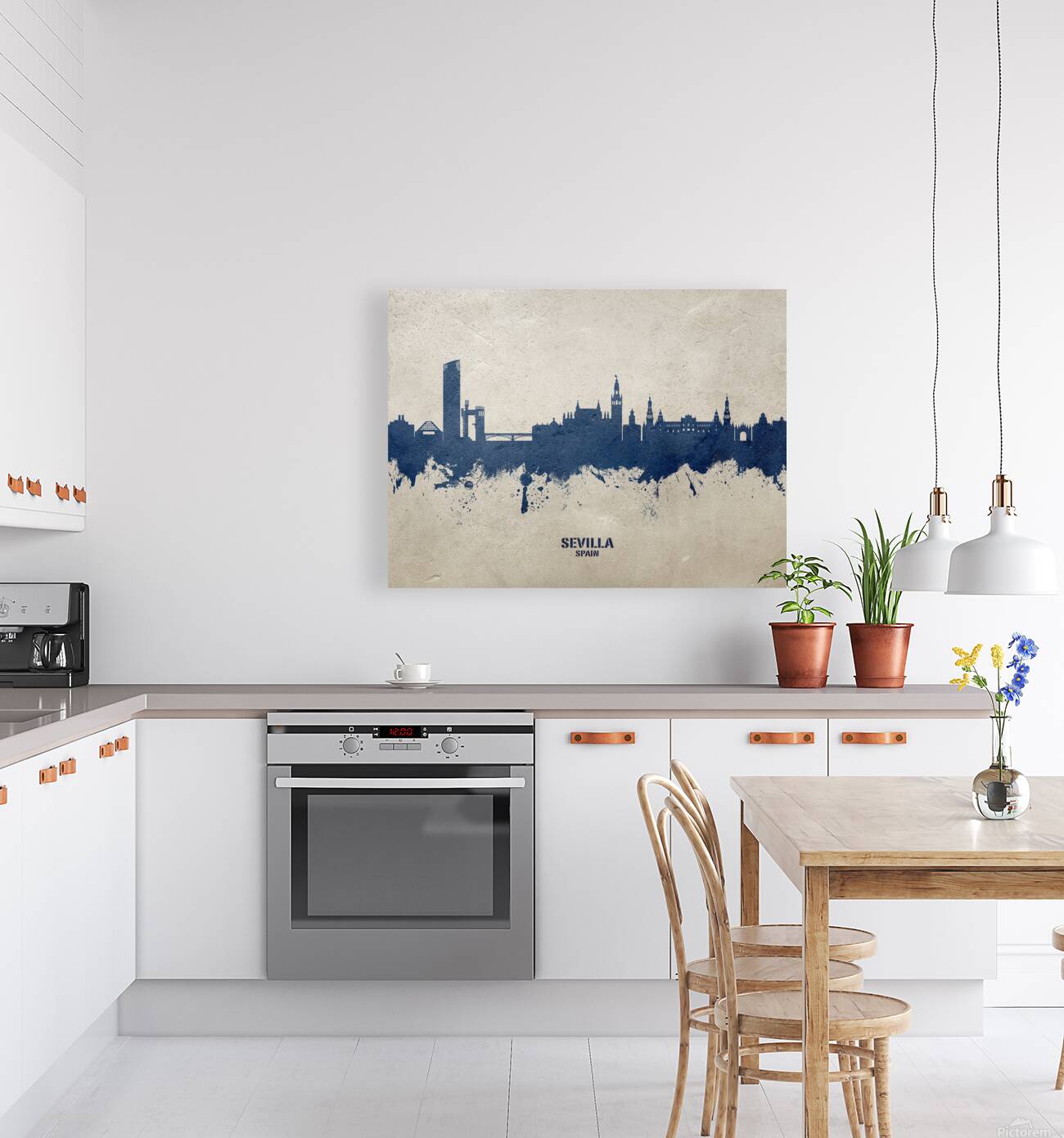 Sevilla Spain Skyline Reproduction