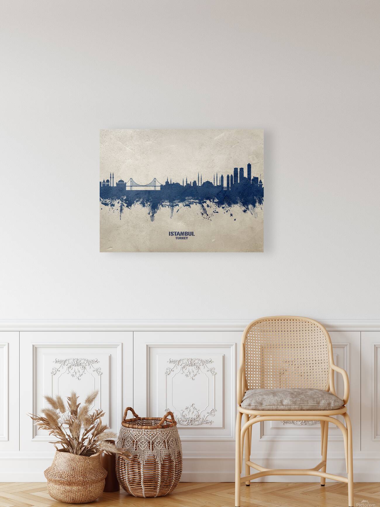Istanbul Turkey Skyline Reproduction
