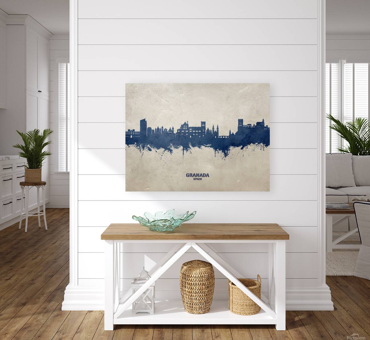 Granada Spain Skyline Reproduction