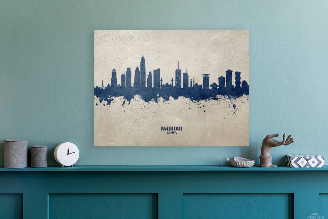 Nairobi Kenya Skyline Reproduction