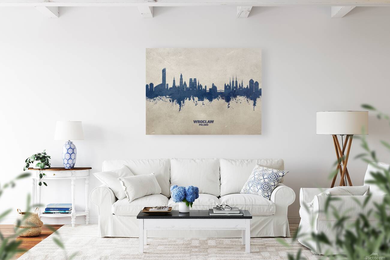 Wroclaw Poland Skyline Reproduction