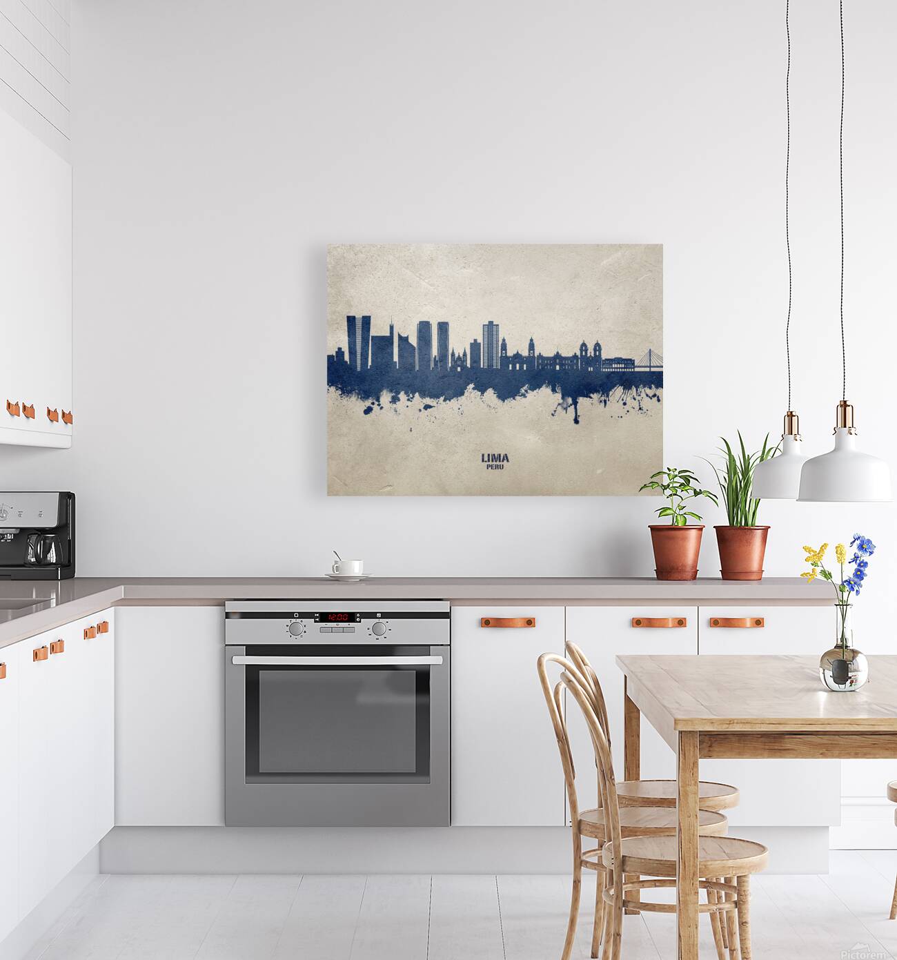 Lima Peru Skyline Reproduction