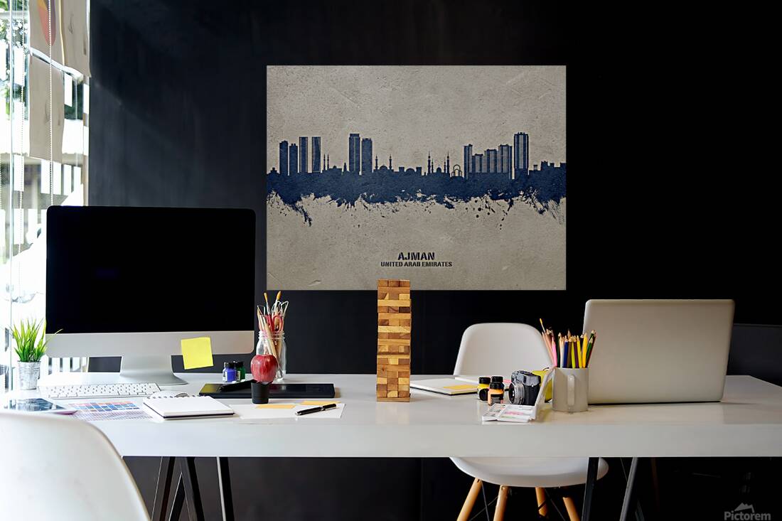 Ajman Skyline Reproduction