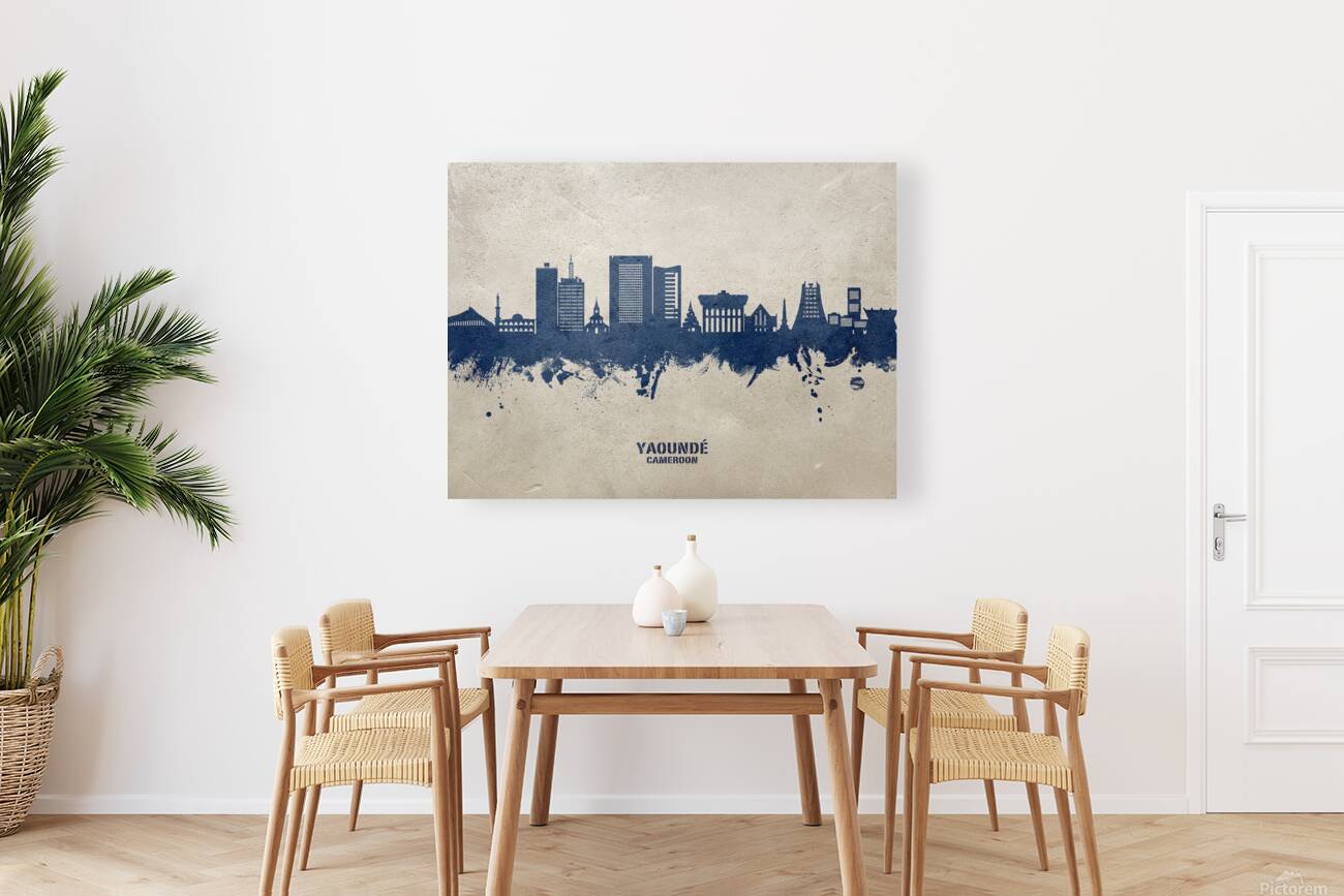 Yaounde Cameroon Skyline Reproduction