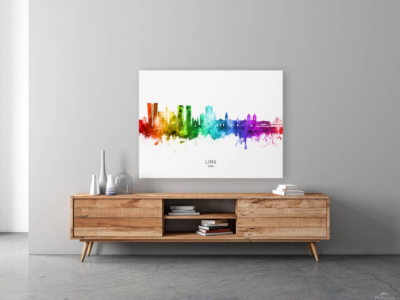 Lima Peru Skyline Reproduction