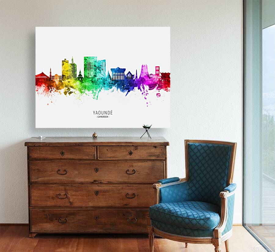 Yaounde Cameroon Skyline Reproduction