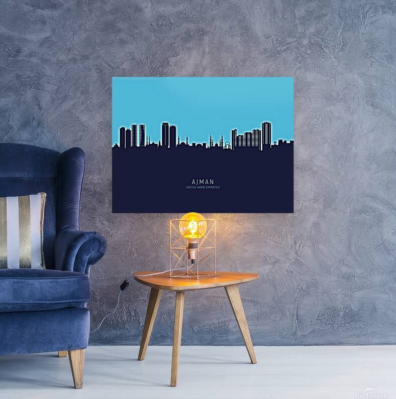 Ajman Skyline Reproduction