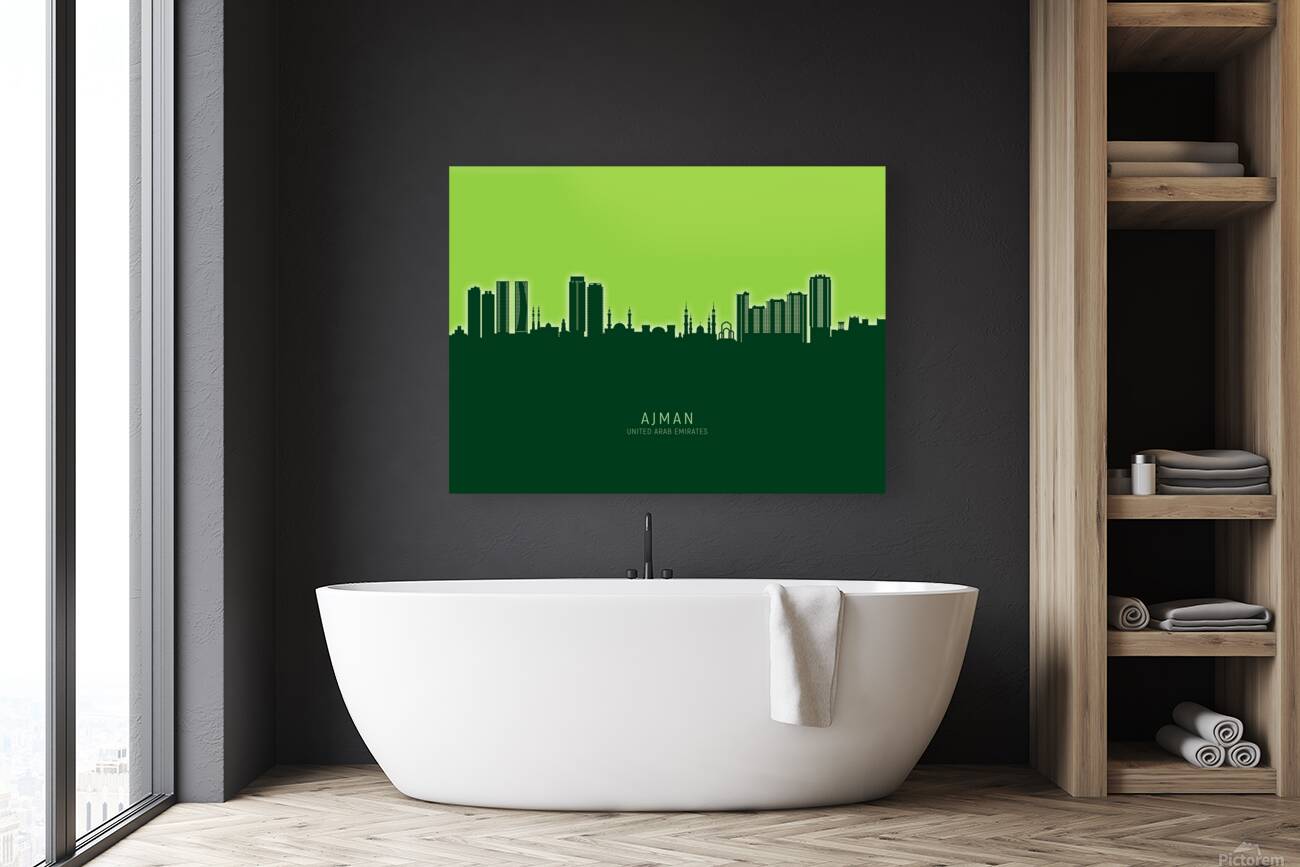 Ajman Skyline Reproduction