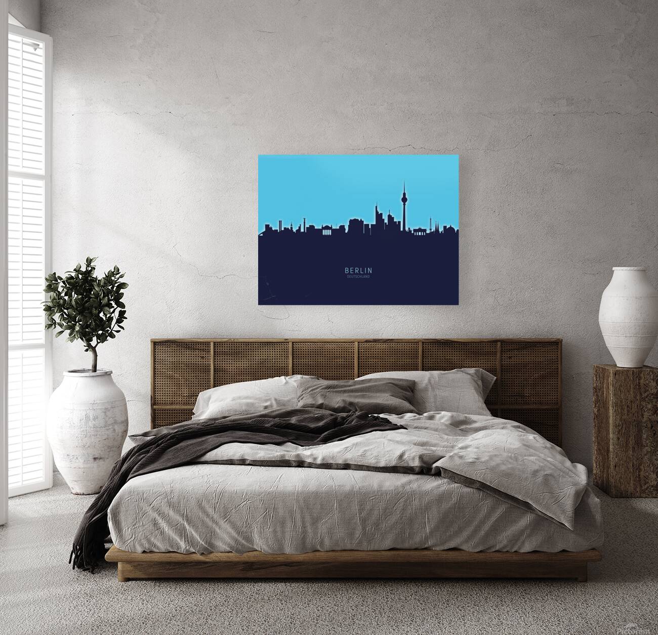 Berlin Germany Skyline Reproduction