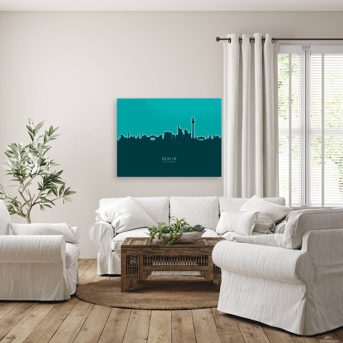 Berlin Germany Skyline Reproduction