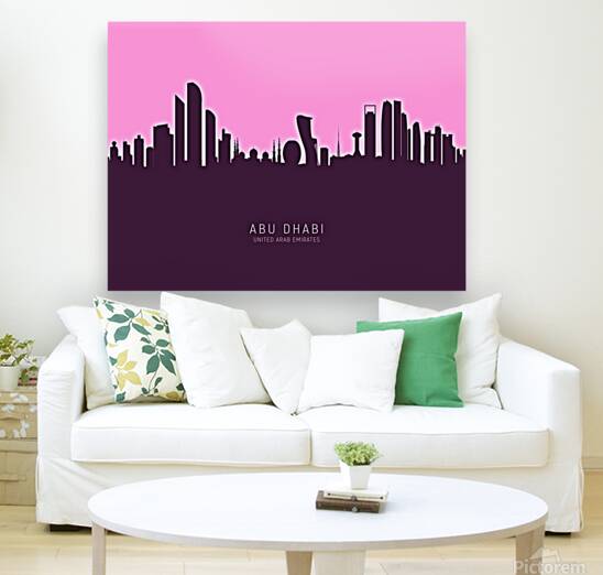 Abu Dhabi Skyline Reproduction