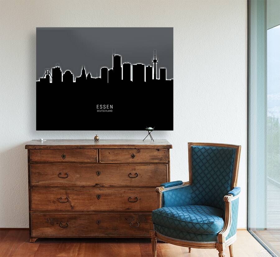 Essen Germany Skyline Reproduction