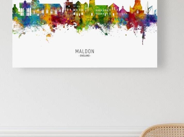 Maldon England Skyline by Michael Tompsett