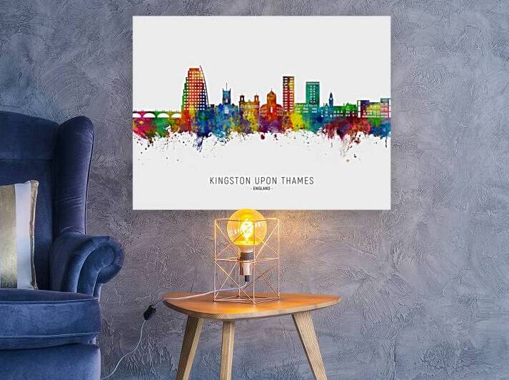 Kingston upon Thames England Skyline by Michael Tompsett