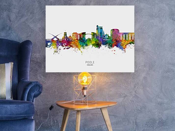 Poole England Skyline by Michael Tompsett