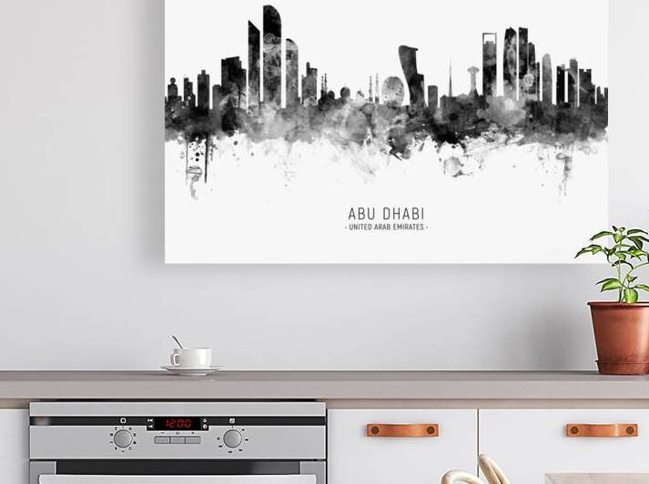 Abu Dhabi Skyline by Michael Tompsett