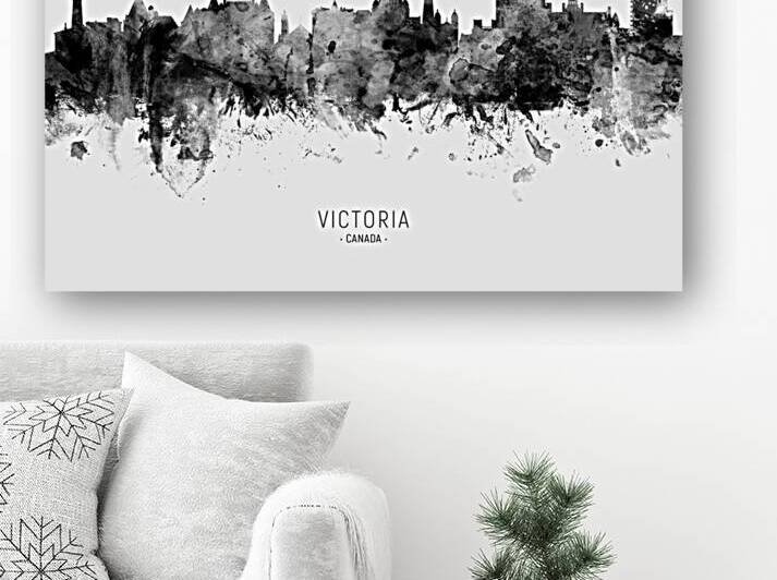 Victoria Canada Skyline by Michael Tompsett