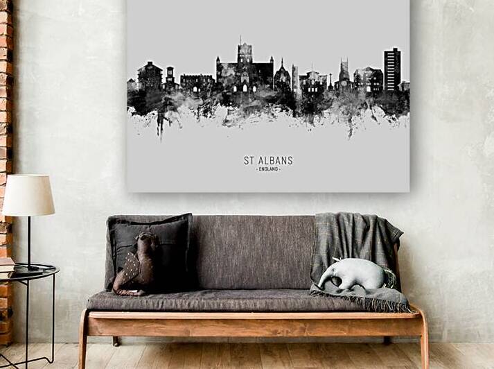 St Albans England Skyline by Michael Tompsett