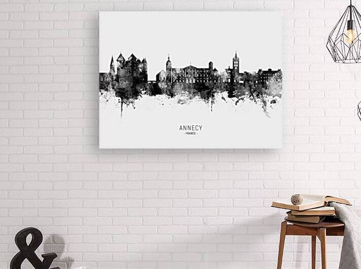 Annecy France Skyline by Michael Tompsett