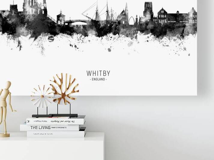 Whitby England Skyline by Michael Tompsett