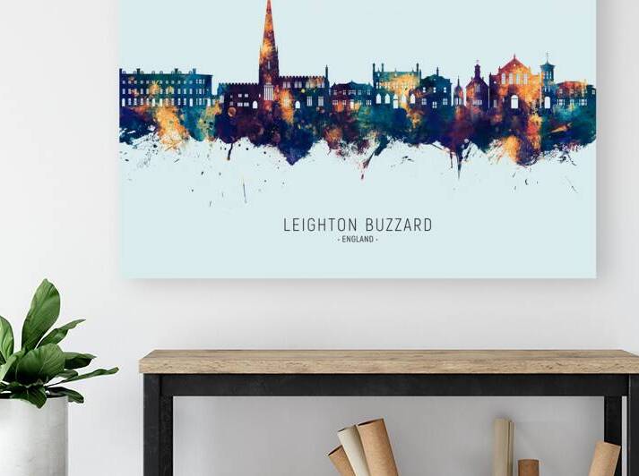 Leighton Buzzard England Skyline by Michael Tompsett
