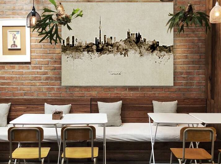 Toronto Canada Skyline Reproduction